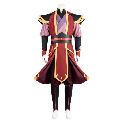 Avatar: the Last Airbender Zuko Red Cosplay Costume Halloween Carnival Outfit