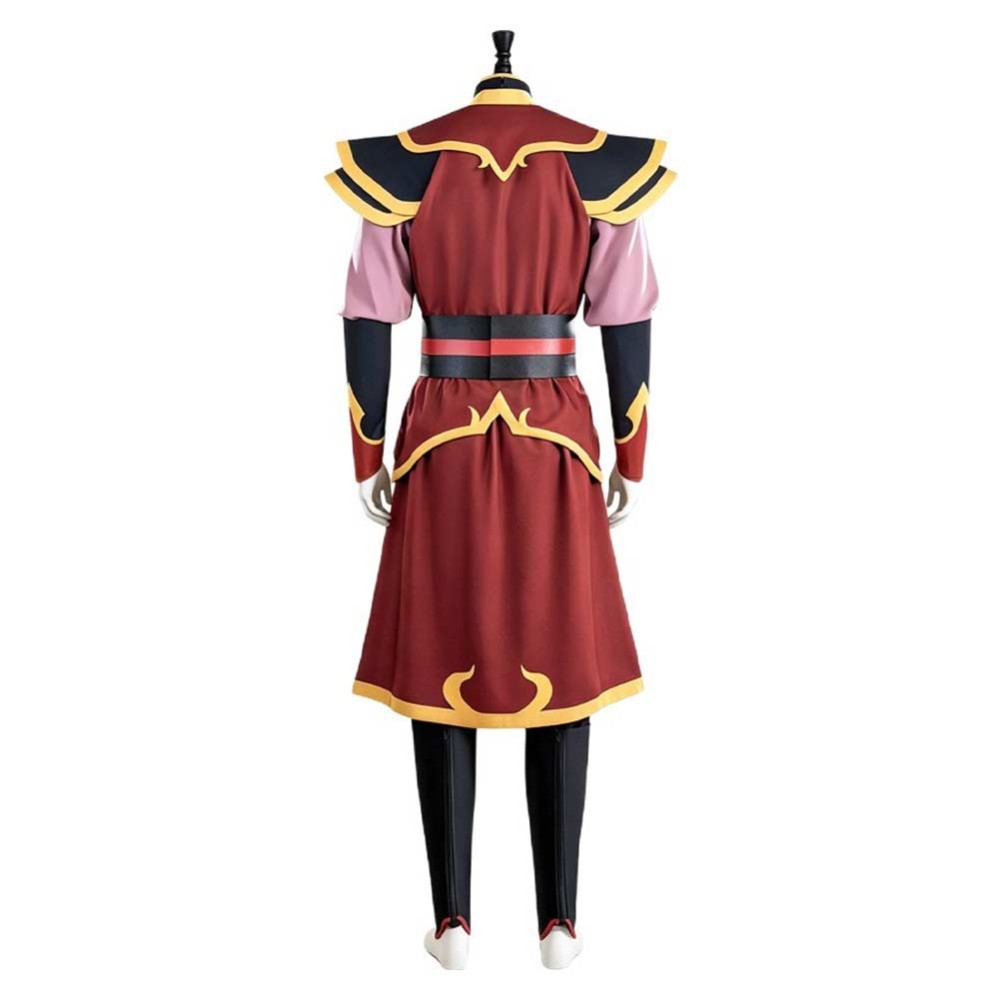 Avatar: the Last Airbender Zuko Red Cosplay Costume Halloween Carnival Outfit
