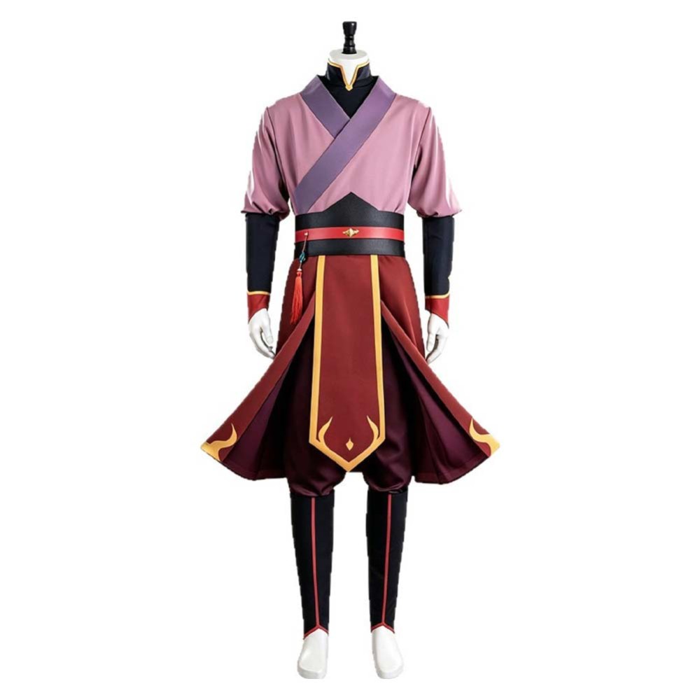 Avatar: the Last Airbender Zuko Red Cosplay Costume Halloween Carnival Outfit