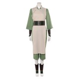 Avatar: The Last Airbender Toph Beifong Women White Cosplay Costume Halloween Carnival Outfit