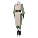 Avatar: The Last Airbender Toph Beifong Women White Cosplay Costume Halloween Carnival Outfit