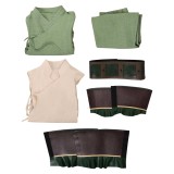 Avatar: The Last Airbender Toph Beifong Women White Cosplay Costume Halloween Carnival Outfit
