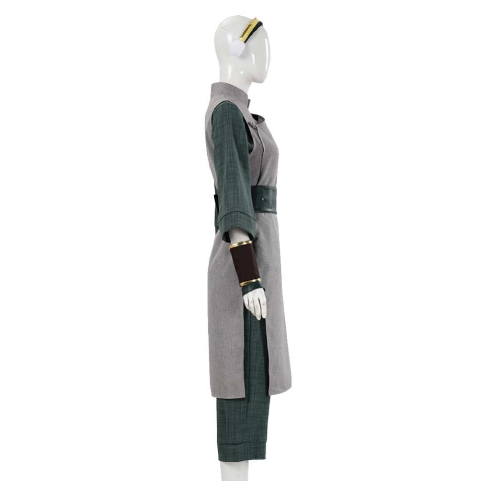 Avatar: The Last Airbender Toph Beifong Women Gray Cosplay Costume Halloween Carnival Outfit