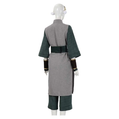 Avatar: The Last Airbender Toph Beifong Women Gray Cosplay Costume Halloween Carnival Outfit
