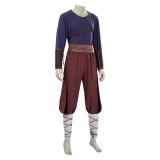 Avatar: The Last Airbender Season 2 Zuko Purple Training Cosplay Costume Halloween Carnival Outfit