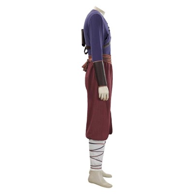 Avatar: The Last Airbender Season 2 Zuko Purple Training Cosplay Costume Halloween Carnival Outfit