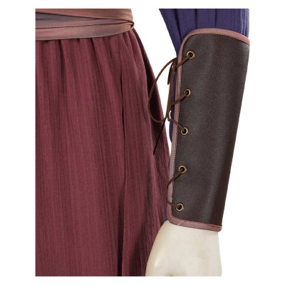 Avatar: The Last Airbender Season 2 Zuko Purple Training Cosplay Costume Halloween Carnival Outfit