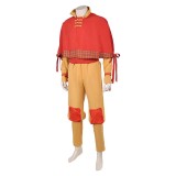 Avatar: The Last Airbender Season 2 Aang Brown Cosplay Costume Halloween Carnival Outfit