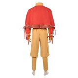 Avatar: The Last Airbender Season 2 Aang Brown Cosplay Costume Halloween Carnival Outfit