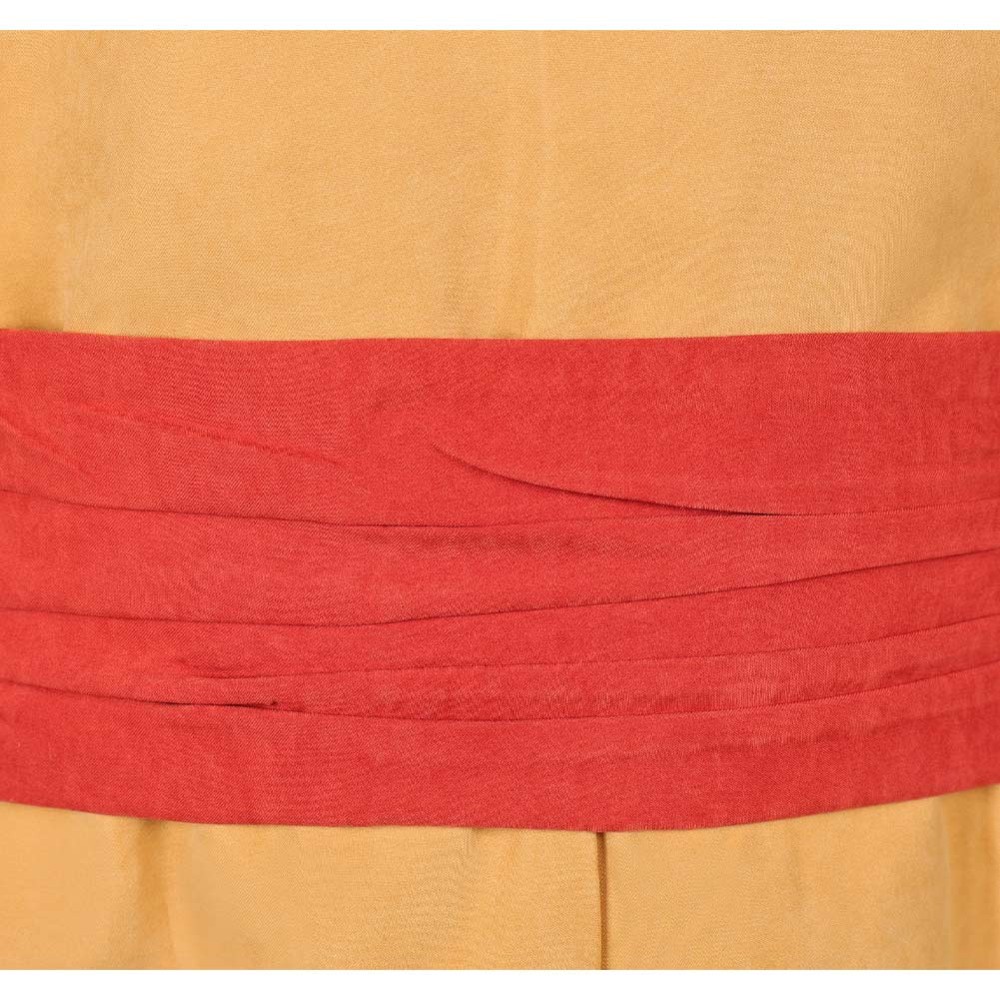 Avatar: The Last Airbender Season 2 Aang Brown Cosplay Costume Halloween Carnival Outfit