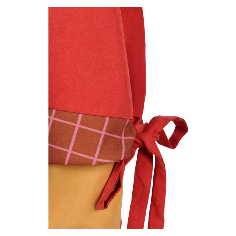 Avatar: The Last Airbender Season 2 Aang Brown Cosplay Costume Halloween Carnival Outfit