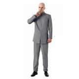 Austin Powers Dr. Evil Gray Cosplay Costume Halloween Carnival Outfit