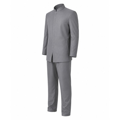 Austin Powers Dr. Evil Gray Cosplay Costume Halloween Carnival Outfit