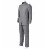 Austin Powers Dr. Evil Gray Cosplay Costume Halloween Carnival Outfit