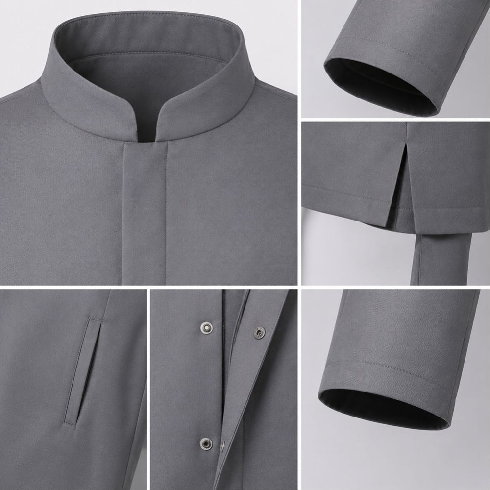 Austin Powers Dr. Evil Gray Cosplay Costume Halloween Carnival Outfit