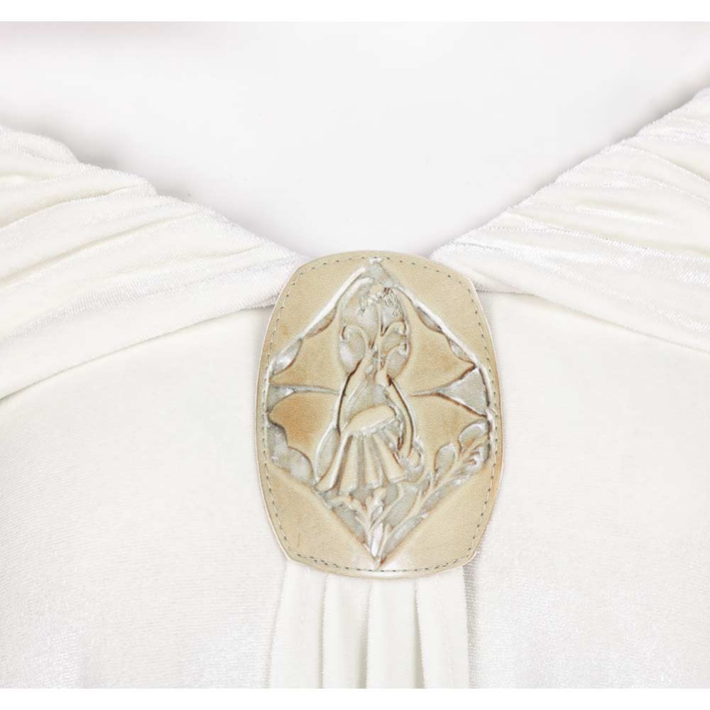 Attack of the Clones Padme Amidala White Cloak Party Cosplay Costume Halloween Carnival Outfit
