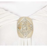 Attack of the Clones Padme Amidala White Cloak Party Cosplay Costume Halloween Carnival Outfit
