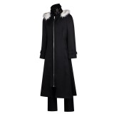 Atsushi Nakajima Black Overcoat Cosplay Costume Halloween Carnival Outfit