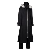 Atsushi Nakajima Black Overcoat Cosplay Costume Halloween Carnival Outfit