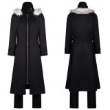 Atsushi Nakajima Black Overcoat Cosplay Costume Halloween Carnival Outfit