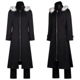 Atsushi Nakajima Black Overcoat Cosplay Costume Halloween Carnival Outfit