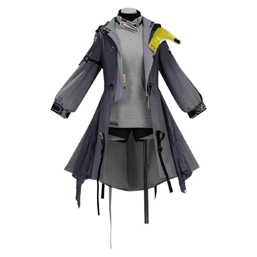 Arknights Female Endministrator Cosplay Costume Halloween Carnival Outfit