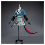 Arknights Chen Qianyu Women Cosplay Costume Halloween Carnival Outfit