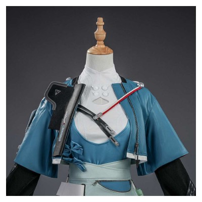 Arknights Chen Qianyu Women Cosplay Costume Halloween Carnival Outfit