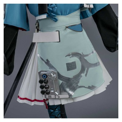 Arknights Chen Qianyu Women Cosplay Costume Halloween Carnival Outfit