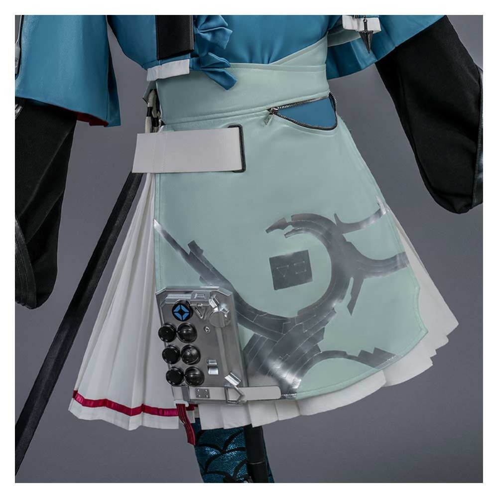 Arknights Chen Qianyu Women Cosplay Costume Halloween Carnival Outfit