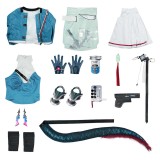 Arknights Chen Qianyu Women Cosplay Costume Halloween Carnival Outfit