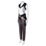 Arcane Season 1 Vi White Hoodie Cosplay Costume Halloween Carnival Outfit