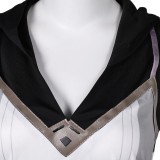 Arcane Season 1 Vi White Hoodie Cosplay Costume Halloween Carnival Outfit