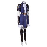 Arcane: League of Legends Season 2 Caitlyn Blue Dress Cosplay Costume Halloween Carnival Outfit