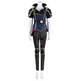 Arcane: League of Legends Season 2 (2024) Vi The Piltover Enforcer Suit Cosplay Costume Halloween Carnival Outfit