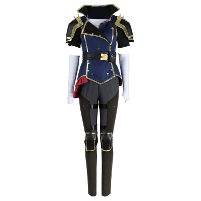 Arcane: League of Legends Season 2 (2024) Vi The Piltover Enforcer Suit Cosplay Costume Halloween Carnival Outfit