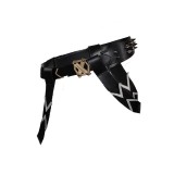 Arcane: League of Legends Season 2 (2024) Jinx Leather Belt Gloves Set Accessories Cosplay Costume Halloween Carnival