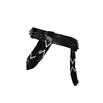 Arcane: League of Legends Season 2 (2024) Jinx Leather Belt Gloves Set Accessories Cosplay Costume Halloween Carnival