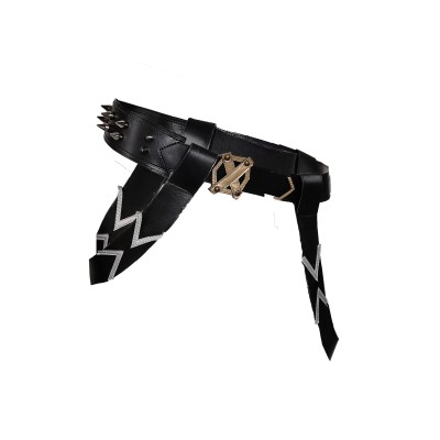 Arcane: League of Legends Season 2 (2024) Jinx Leather Belt Gloves Set Accessories Cosplay Costume Halloween Carnival