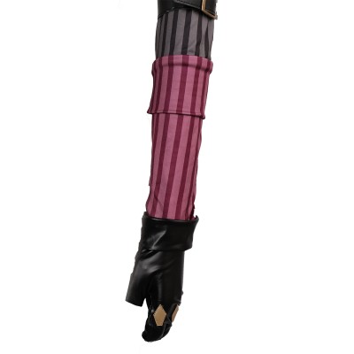 Arcane: League of Legends Season 2 (2024) Jinx Leather Belt Gloves Set Accessories Cosplay Costume Halloween Carnival