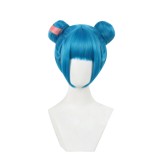 Arcane:League of Legends Powder Blue Wig Heat Resistant Synthetic Hair Accessorie Cosplay Costume Halloween Carnival