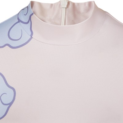 Arcane Jinx Printed Graffti Top Shirt Cosplay Costume Halloween Carnival Outfit
