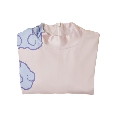 Arcane Jinx Printed Graffti Top Shirt Cosplay Costume Halloween Carnival Outfit