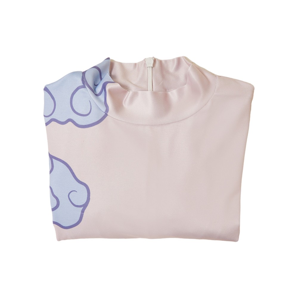 Arcane Jinx Printed Graffti Top Shirt Cosplay Costume Halloween Carnival Outfit