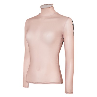 Arcane: League of Legends Vi Top Tattoo Printed Skin Tone Cosplay Costume Halloween Carnival Outfit
