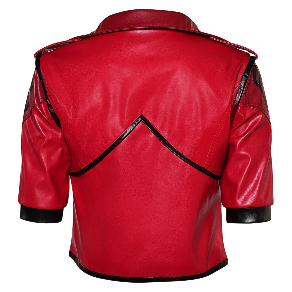 Arcane: League of Legends Vi Red Jacket Cosplay Costume Halloween Carnival Outfit