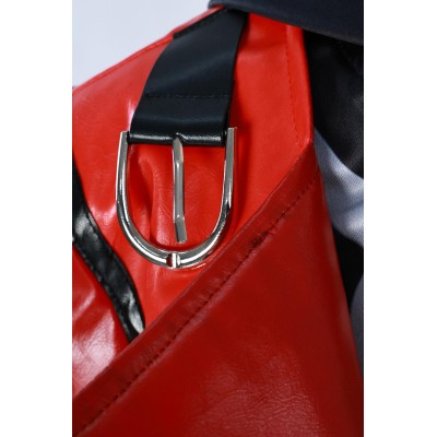 Arcane: League of Legends Vi Red Jacket Fullset Cosplay Costume Halloween Carnival Outfit