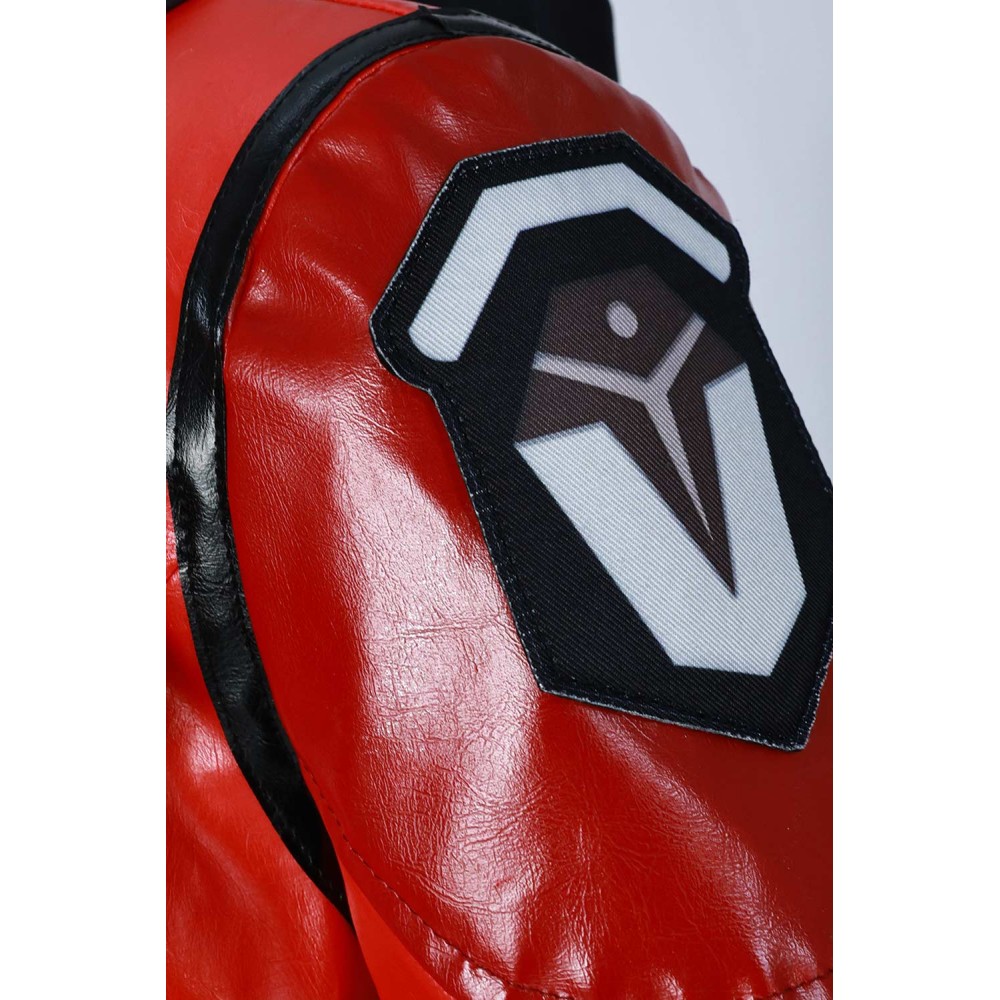 Arcane: League of Legends Vi Red Jacket Fullset Cosplay Costume Halloween Carnival Outfit