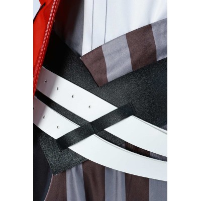 Arcane: League of Legends Vi Red Jacket Fullset Cosplay Costume Halloween Carnival Outfit