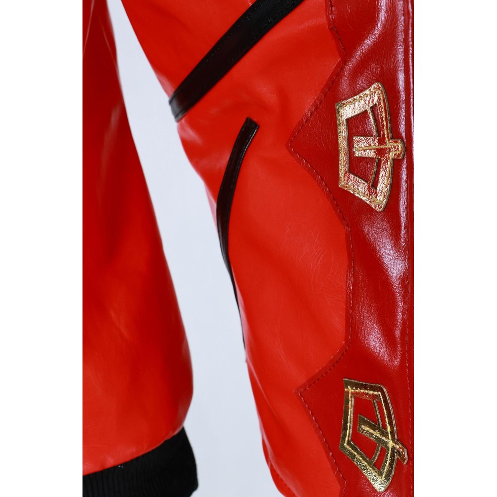 Arcane: League of Legends Vi Red Jacket Fullset Cosplay Costume Halloween Carnival Outfit